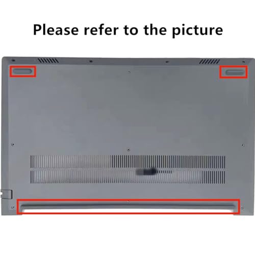 WATIPUNO Replacement Laptop Bottom Rubber Foot Strip Non-Slip Compatible with Lenovo ThinkBook 15 G2-ITL/are 20VG/20VE 21A4/21A5 G3-ITL/AC G4-IAP 21DJ Series - Image 5