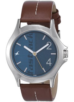 fastrack Straight Lines Analog Blue Dial Men Watch 3220Sl01 Nn3220Sl01  - Image 1
