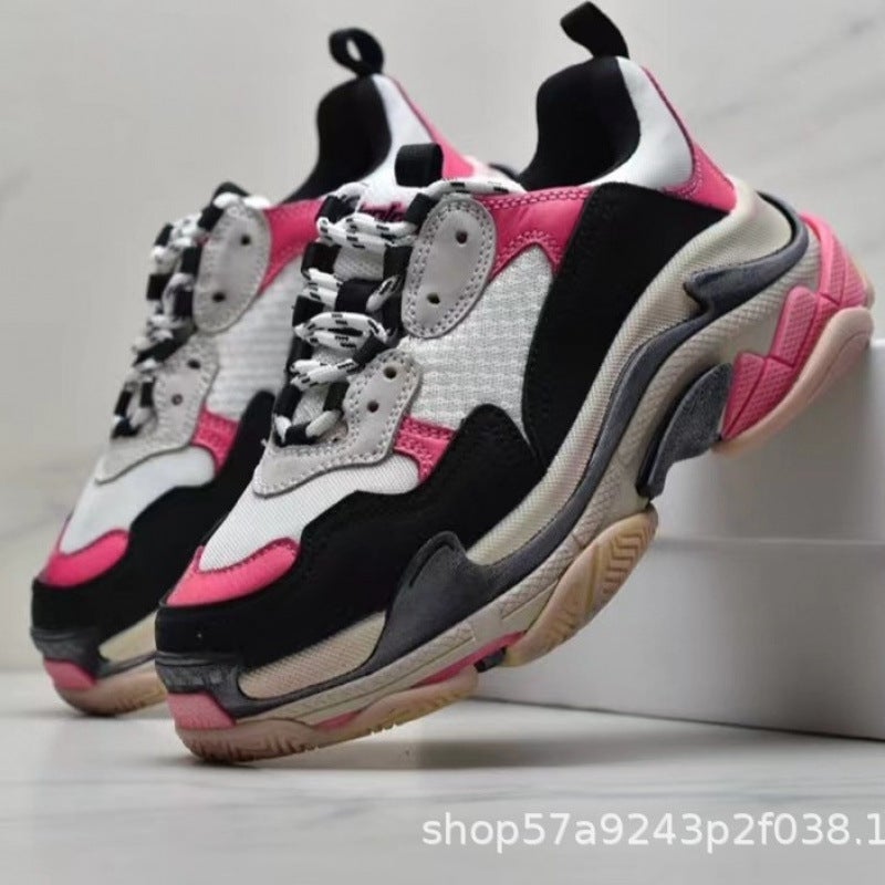 Yutian Supply Paris 2.0 Daddy Shoes Triple S Air Cushion Thick Sole Casual Retro Heightening Men'S And Women'S Sports Shoes - Image 5