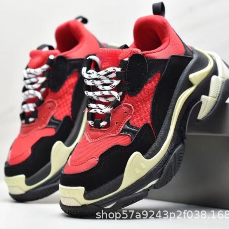 Yutian Supply Paris 2.0 Daddy Shoes Triple S Air Cushion Thick Sole Casual Retro Heightening Men'S And Women'S Sports Shoes - Image 3
