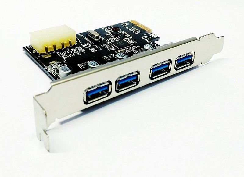 PremiumAV PCI Express Card with 5V 4-Pin Power Connector (Multicolor) - Image 5