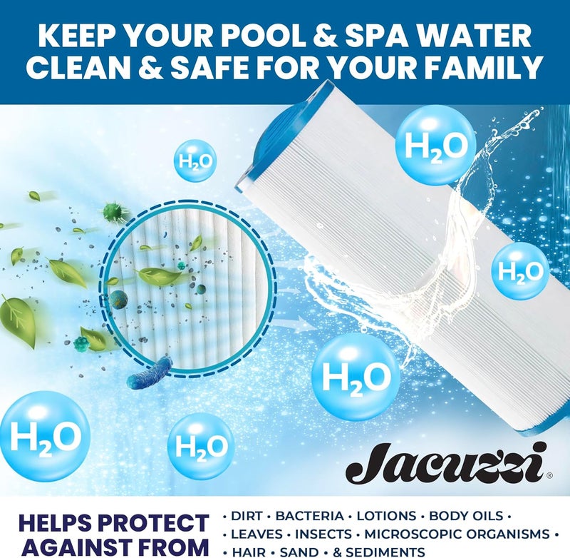 Jacuzzi Proclear II Polish Filter Cartridge, 2540-387 for J-400 Series Hot Tubs - Image 4