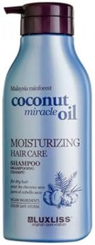 LUXLISS Moisturising coconut miracle shampoo 500ml