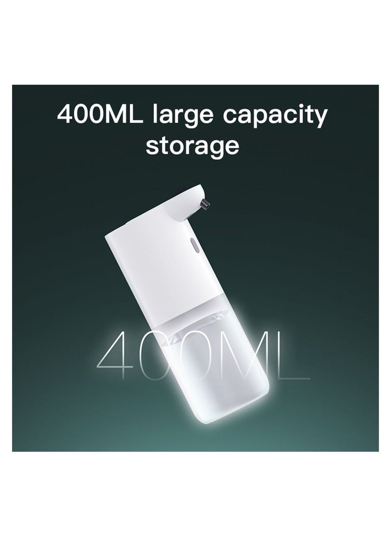 Automatic Foaming Soap Dispenser 4 Level Adjustable Infrared Sensor Touchless Foam Soap Dispenser Rechargeable Waterproof Hand Soap Dispenser for Kids Bathroom 400ml spensers