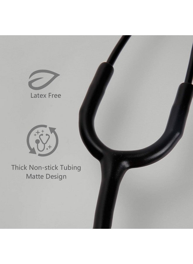 FriCARE Stethoscope Lightweight Dual Head Classic Stethoscopes For Doctors Nurses Students Home Health Use Adult Medical Supplies Black Tube - Image 5