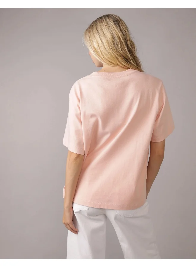 امريكان ايجل AE Oversized Food Graphic T-Shirt