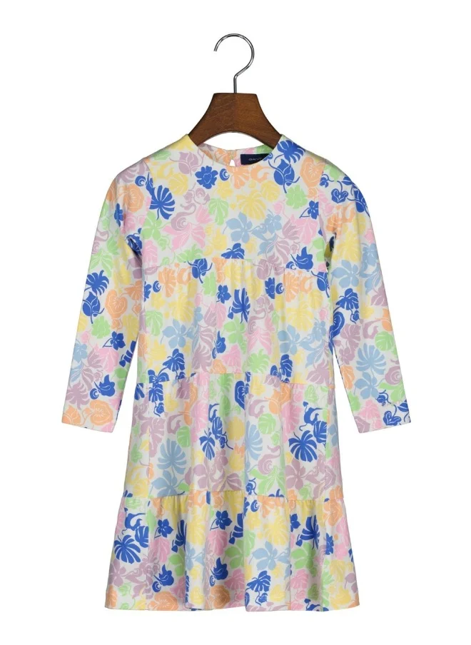 GANT Gant Girls Tropical Print Dress