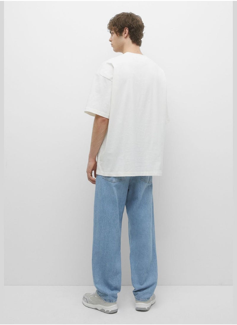 PULL&BEAR Oversize short sleeve T-shirt  - Image 2