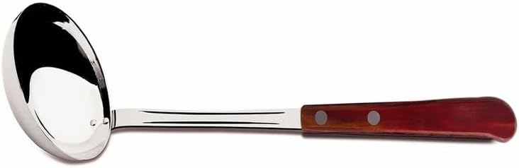Tramontina Wooden Handle Ladle, 12.6 inches, Red, Dishwasher Safe - Image 5