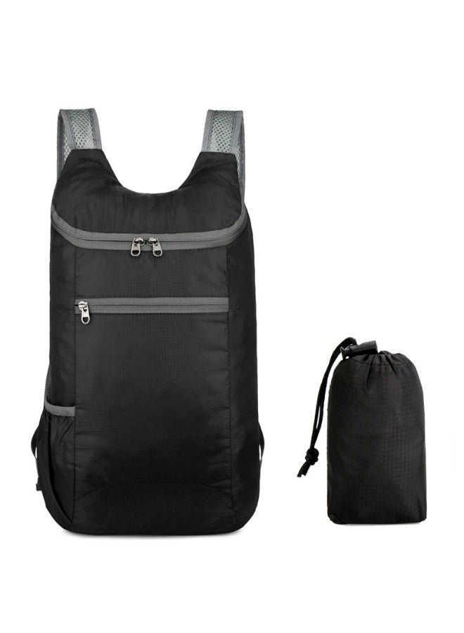 Lightweight Waterproof Backpack - Nylon, Foldable, Multi-Compartment, for Hiking, Camping, Travel - Image 4