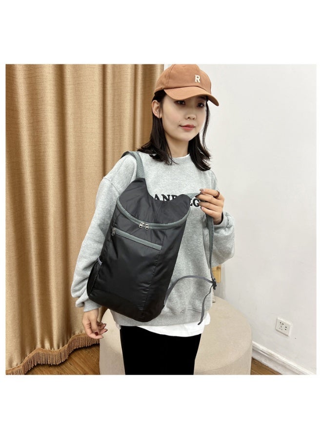 Lightweight Waterproof Backpack - Nylon, Foldable, Multi-Compartment, for Hiking, Camping, Travel - Image 2