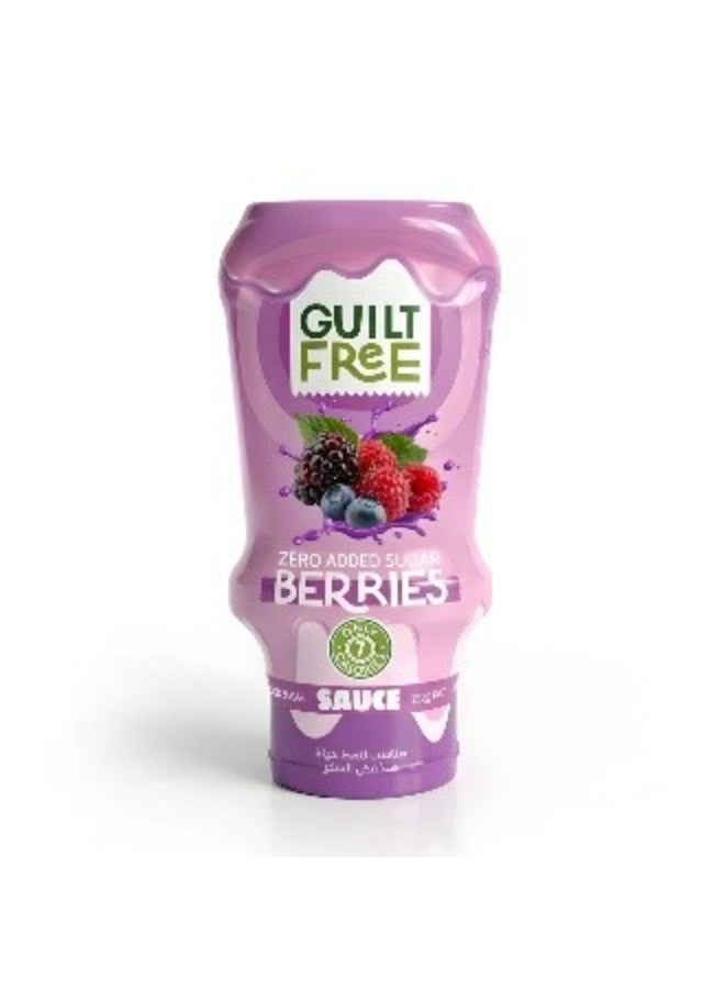 Guilt Free Sauce - Zero Added Sugar - Berries - 350Ml