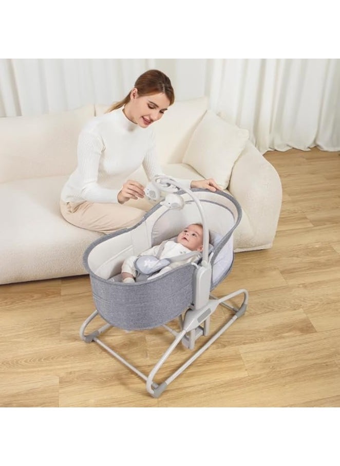 Mastela 4 in 1 Deluxe Multi-Functional Bassinet – Grey - pzsku/ZA6AA4ECA4E5C4B62B196Z/45/_/1740543243/ae92775d-b1ab-4be6-b74c-984a84c55ad9