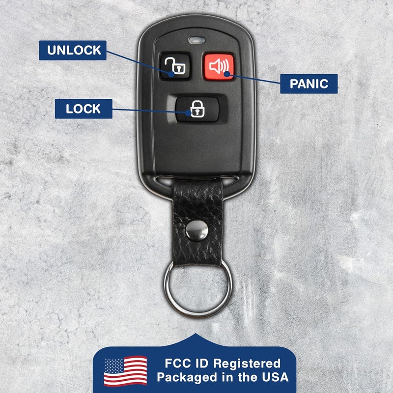 KeylessOption Keyless Entry Remote Car Key Fob Transmitter for Hyundai Elantra, Santa Fe - Image 5