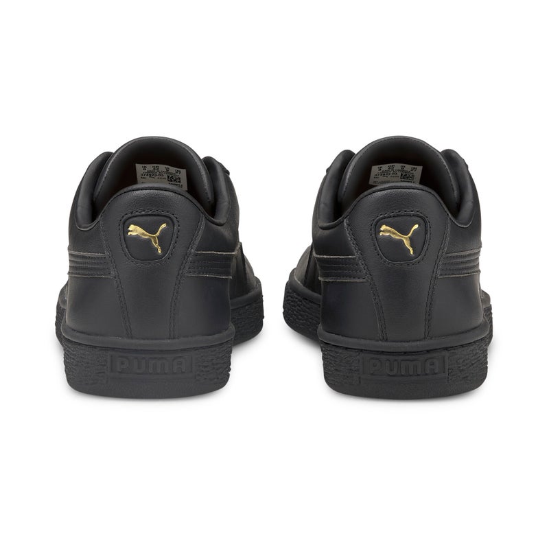 PUMA Basket Classic XXI Mens Black Trainers - Image 4