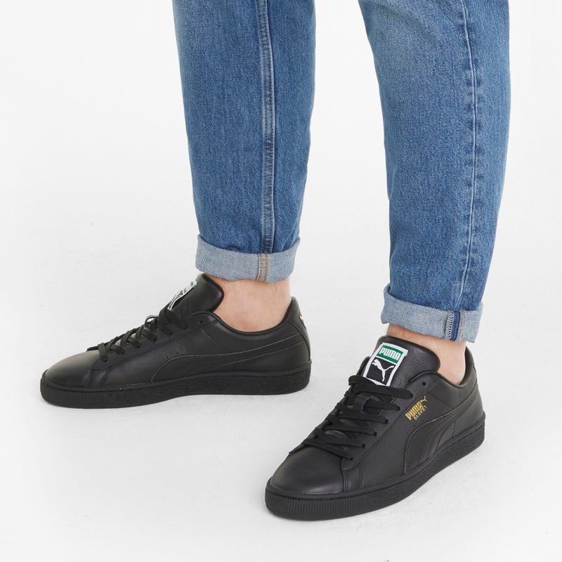 PUMA Basket Classic XXI Mens Black Trainers - Image 2