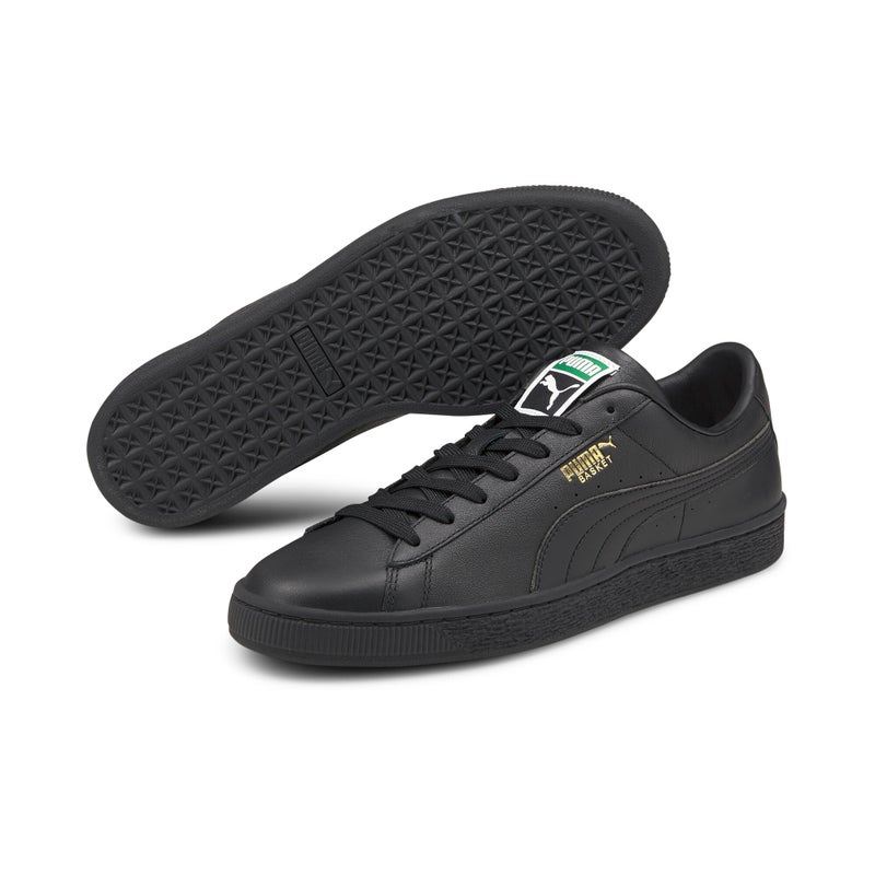 PUMA Basket Classic XXI Mens Black Trainers - Image 3