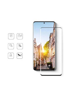 كايسلز واقي شاشة نانو 10d لسامسونج جالكسي نوت 8 (Samsung Galaxy Note 8), بتصميم منحني حماية فائقة من الحافة الى الحافة مع الوضوح الفائق والحماية ضد السقوط والخدوش، شفاف  - Image 4