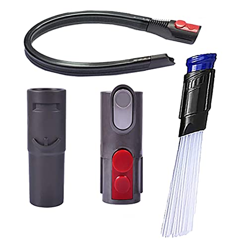 Wonlives Flexible Extension Crevice Tool Compatible with Dyson V11 V10 V8 V7 Vacuum Cleaner with Quick Release Attachment Universal Tool Adapter Converter - Image 1