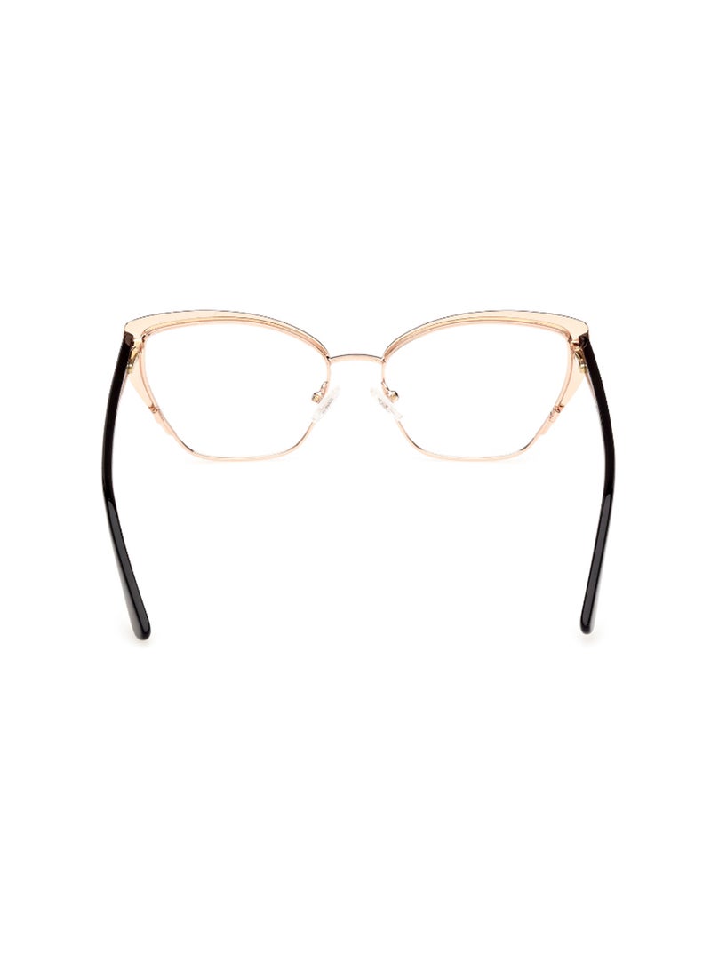 GUESS Women's Cat Eye Shape Eyeglass Frames - GU5012200554 - Lens Size: 54 Mm - Black - Image 4