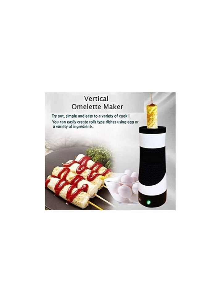 Generic Electric Egg Roll Maker & Omelette Breakfast Egg Boiler - Multifunctional Mini Kitchen Machine for Egg, Sausage, and DIY Breakfast Cups - Fast & Easy Breakfast Cooker for Home Use  - Image 3