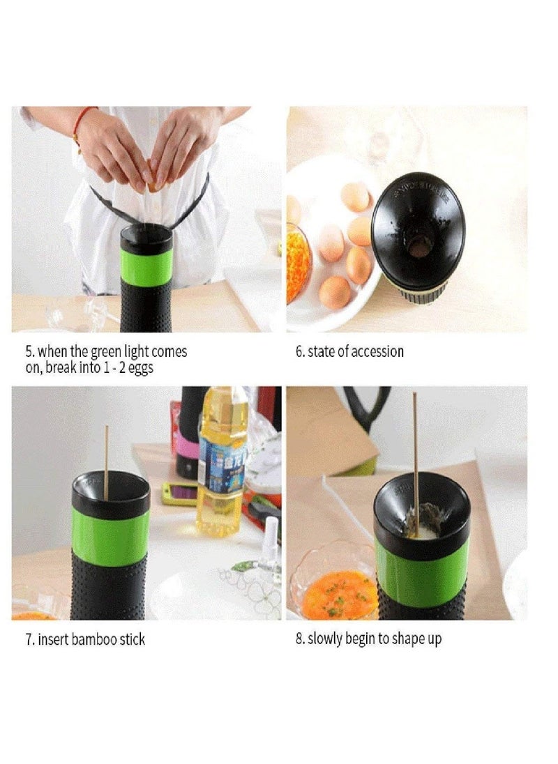 Generic Electric Egg Roll Maker & Omelette Breakfast Egg Boiler - Multifunctional Mini Kitchen Machine for Egg, Sausage, and DIY Breakfast Cups - Fast & Easy Breakfast Cooker for Home Use  - Image 4