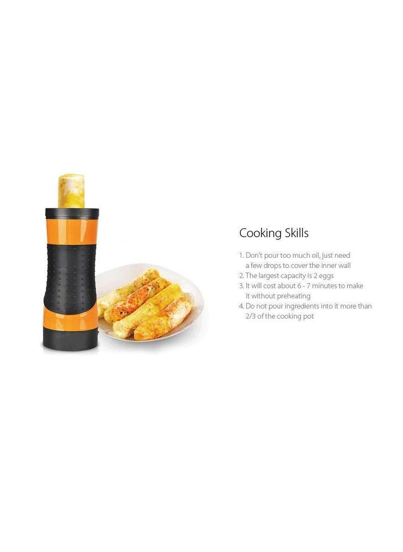 Generic Electric Egg Roll Maker & Omelette Breakfast Egg Boiler - Multifunctional Mini Kitchen Machine for Egg, Sausage, and DIY Breakfast Cups - Fast & Easy Breakfast Cooker for Home Use  - Image 5