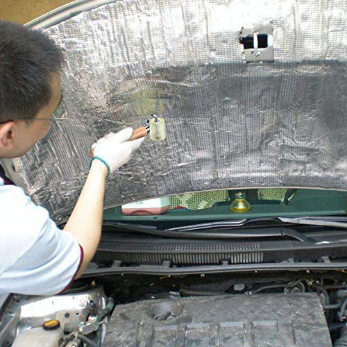LUMITECO Auto Car Audio Sound Deadening Application Rolling Wheel Roller,Heat Abatement Mat Wallpaper PU Deadener Application Seam Roller - Image 5
