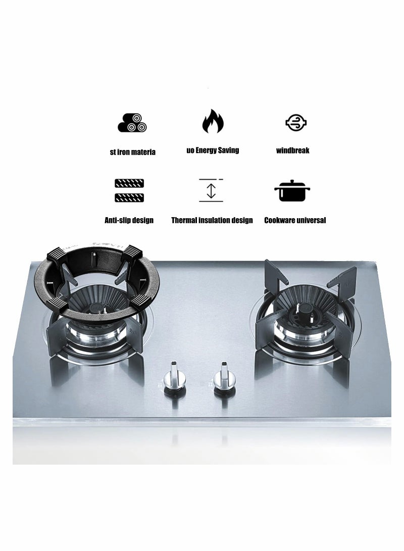 SYOSI Wok Ring For Gas Stove, Cast Iron Four-Claw Wok Stand, Wok Stand Firm And Does Not Shake - Image 2