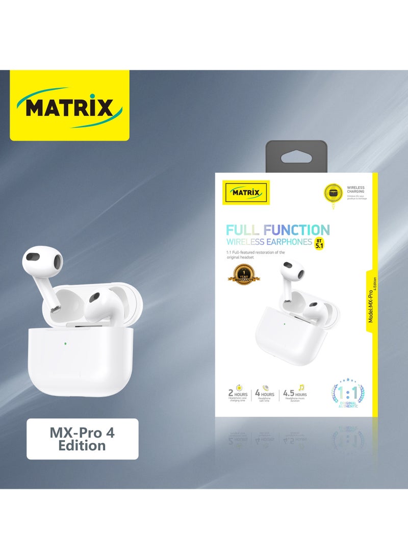 MATRIX - MX-PRO 4, Earphones - Image 1