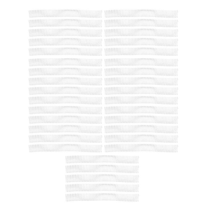 Spiral Binding Coils 25.4mm Diameter 215 Sheets Capacity 360 Degree Rotation - 48 Loops 4:1 Pitch Plastic Binding Spines for Office Documents - Image 1