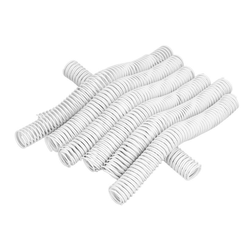 Spiral Binding Coils 25.4mm Diameter 215 Sheets Capacity 360 Degree Rotation - 48 Loops 4:1 Pitch Plastic Binding Spines for Office Documents - Image 5