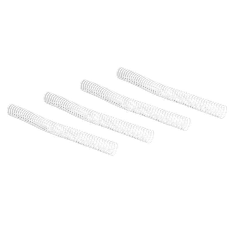 Spiral Binding Coils 25.4mm Diameter 215 Sheets Capacity 360 Degree Rotation - 48 Loops 4:1 Pitch Plastic Binding Spines for Office Documents - Image 3