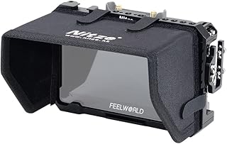 Nitze FT6 FR6 Cage with Sunhood for Feelworld FT6 FR6 Monitor - JT-F01B - Image 1