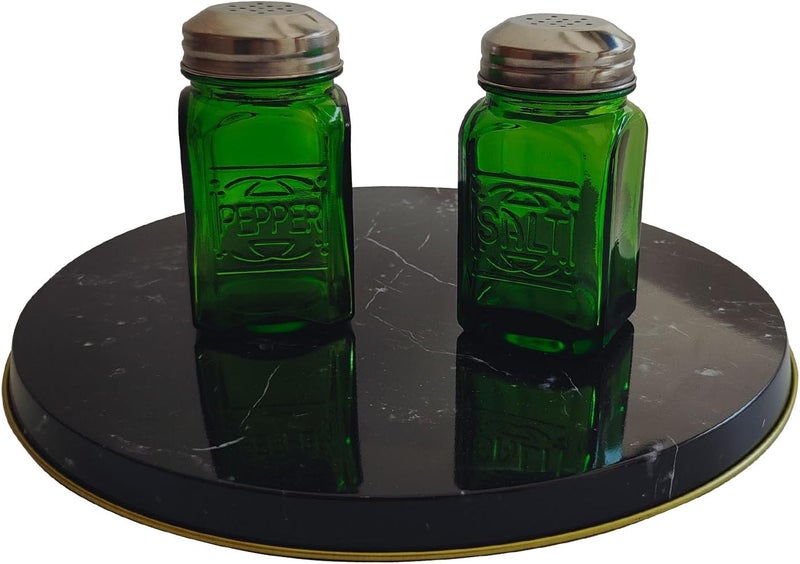 Kerixi Vintage Salt and Pepper Shakers (Green, Medium) - Image 3