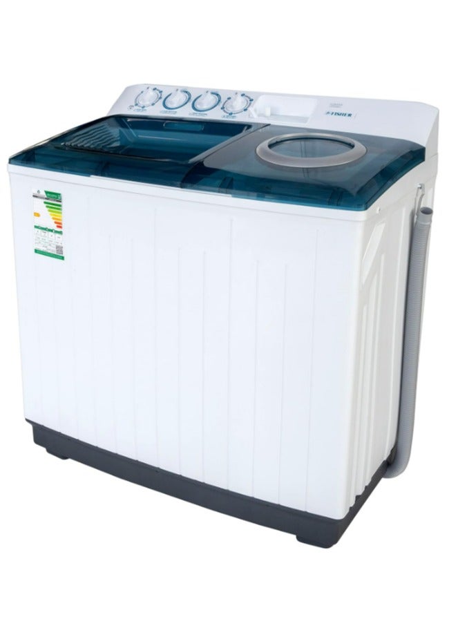 Fisher 12 kg Twin Tub Washing Machine - Efficient, Portable, and Stylish White Design with Advanced Cleaning Features for Effortless Laundry! - Image 2