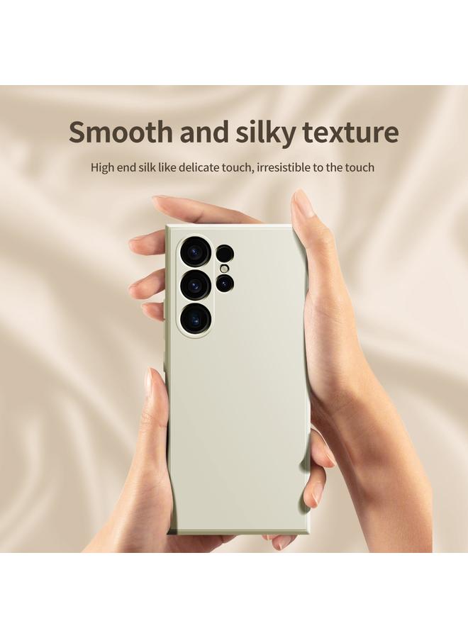 اس-توب جراب لهاتف Samsung Galaxy S24 Ultra 5G مصنوع من السيليكون السائل المقلد - Image 4