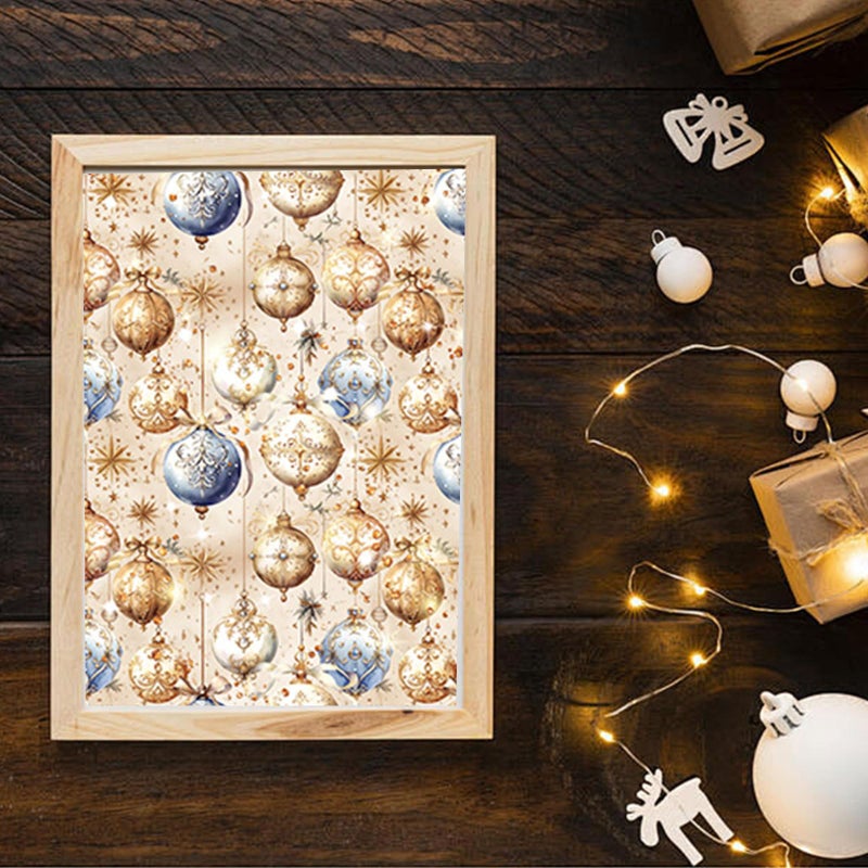 Colabrili Christmas Scrapbook Paper, 24Sheets/12 Designs Decorative Christmas Craft Paper, Double-Sided Grid Winter Pattern paper for Scrapbooking Card Making DIY Photo Album Journal (Sweet, 12x12 in) - Image 5