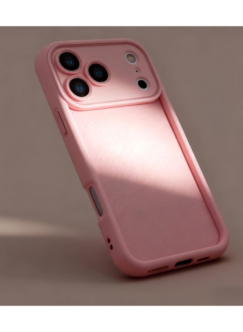 Phone 17 Pro Max Case - Premium Slim TPU Cover with Full Camera Protection, Shockproof Anti-Scratch Back Cover – Pink - Image 3