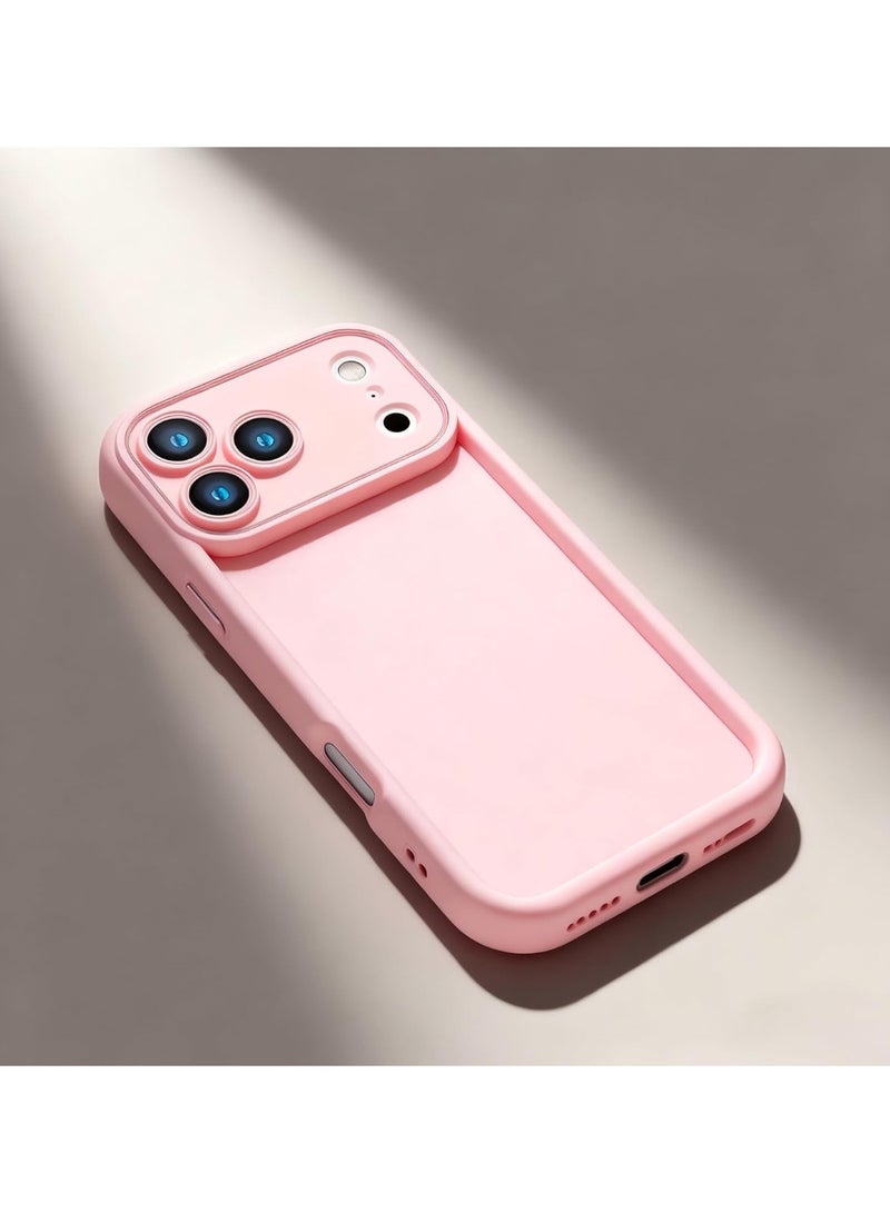 Phone 17 Pro Max Case - Premium Slim TPU Cover with Full Camera Protection, Shockproof Anti-Scratch Back Cover – Pink - Image 2