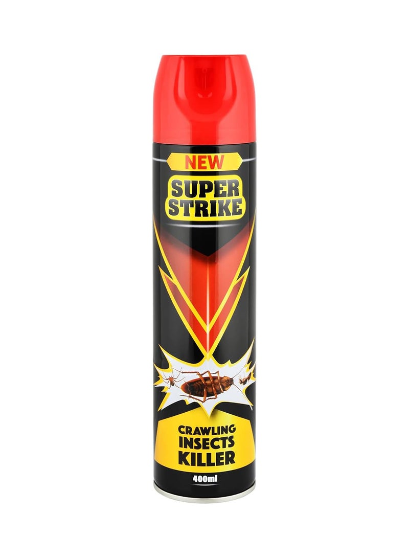 SUPER STRIKE 400ml Cockroach Killer Spray Strong Insect Control With Nozzle