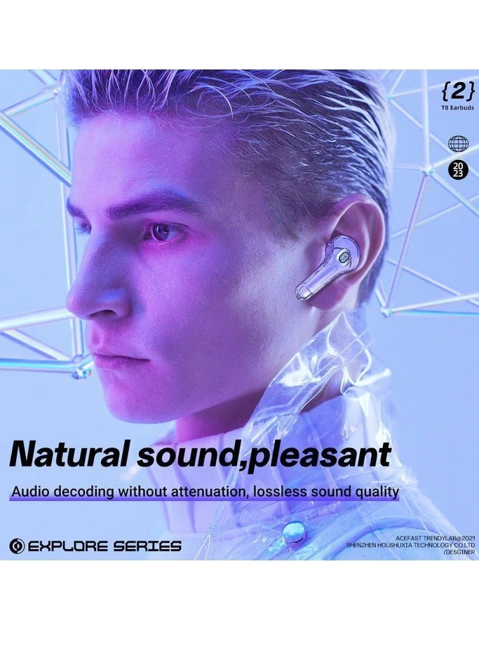 أسيفاست سماعة رأس ACEFAST T8 Crystal TWS - Image 2