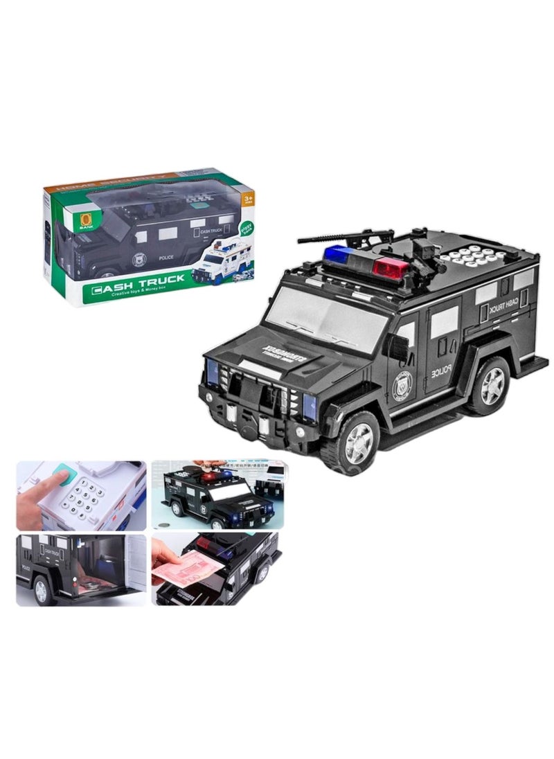 Toy Box Password Protected Piggy Bank ATM Truck Durable Sturdy Premium Quality 