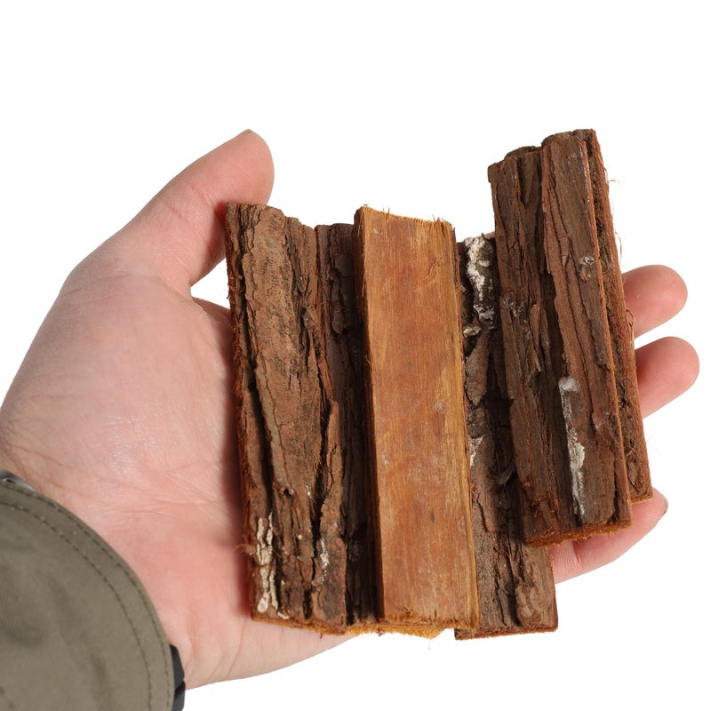 BYHER 4" Craft Sticks, 45Pcs Wooden Sticks for Crafts, Natural Wood Log Twigs for DIY Photo Props, School Projects, Card Making (Rustic) - Image 3