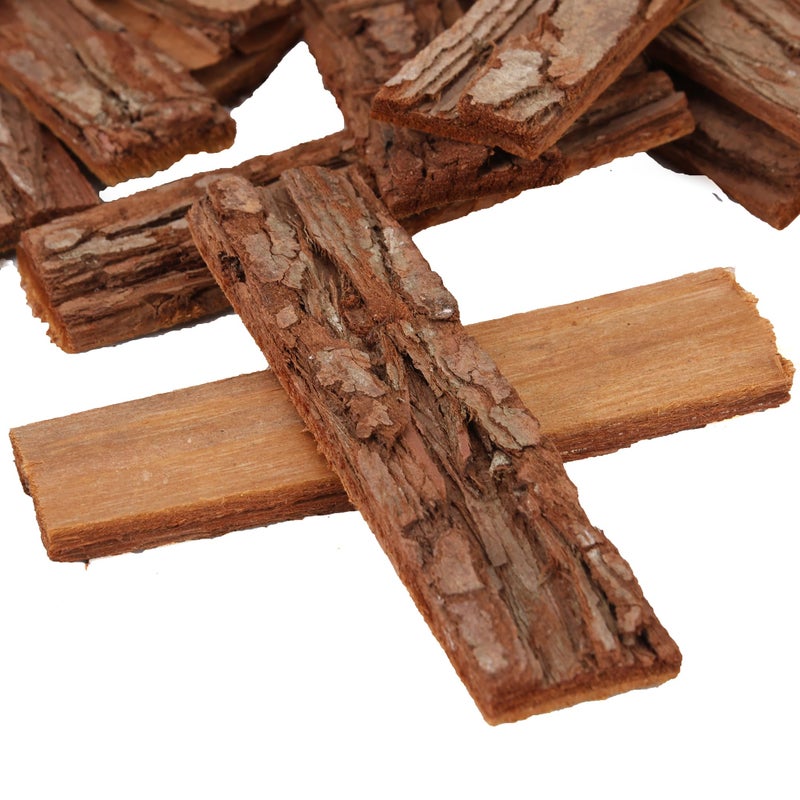 BYHER 4" Craft Sticks, 45Pcs Wooden Sticks for Crafts, Natural Wood Log Twigs for DIY Photo Props, School Projects, Card Making (Rustic) - Image 4