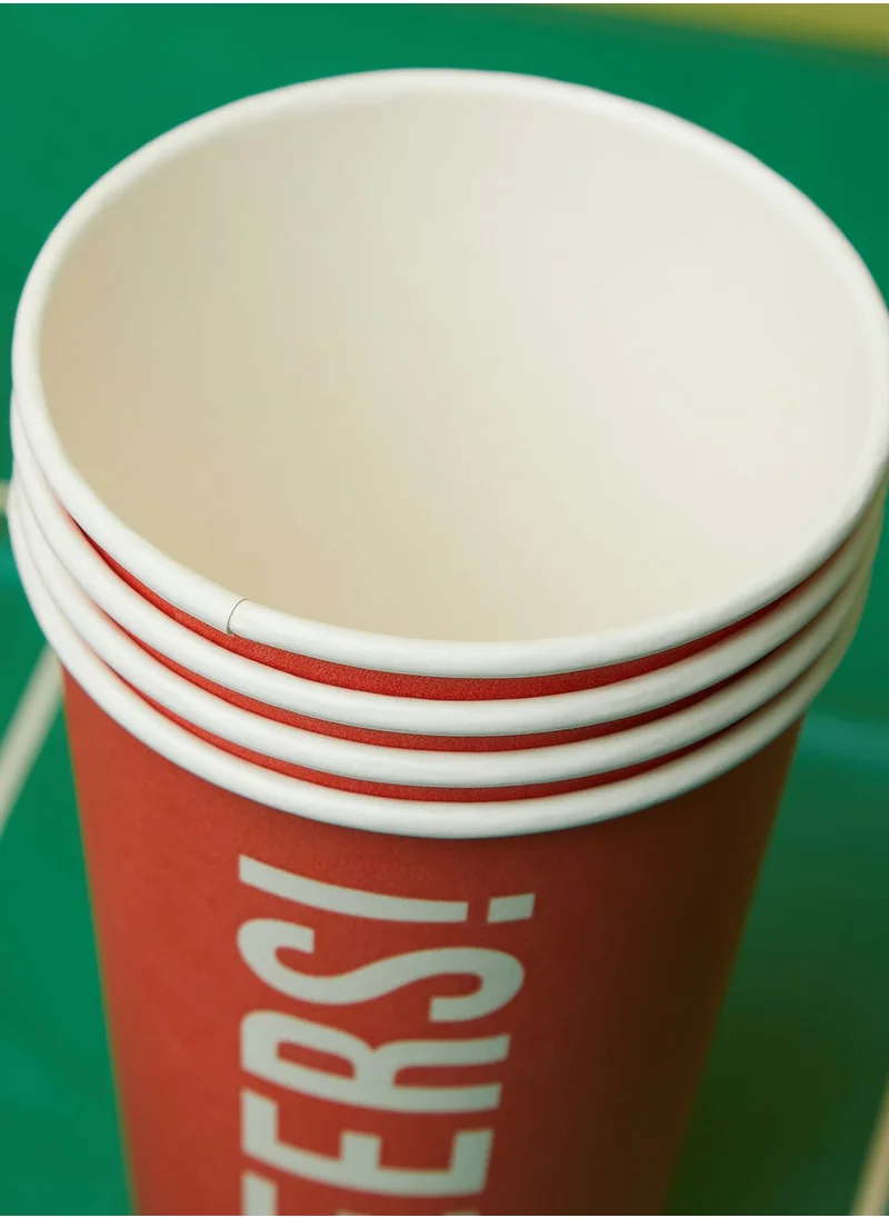 Talking Tables 8 Recyclable Paper Cups 16 Oz  450 Ml