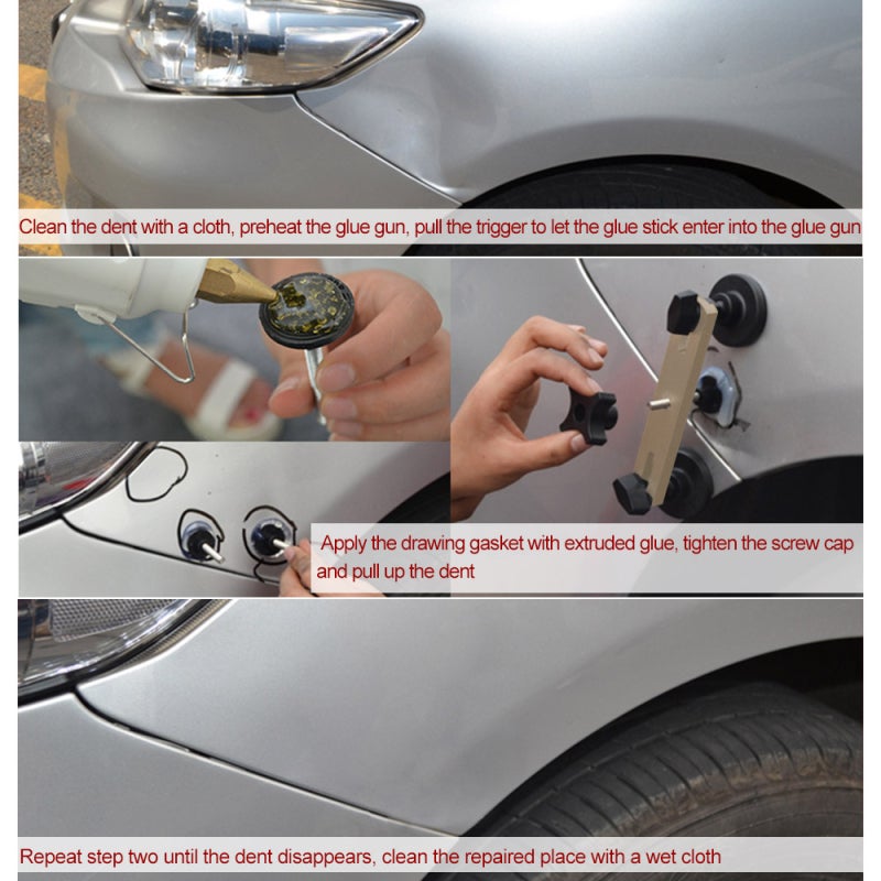 Car Auto Body Dent & Ding Bridge Type Removal Repair Tool Puller Kit - Image 5