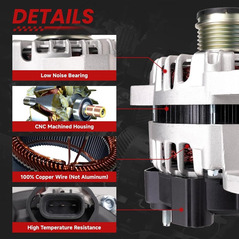 TSSLIIN High Output Alternator for Hyundai and KIA - Image 4