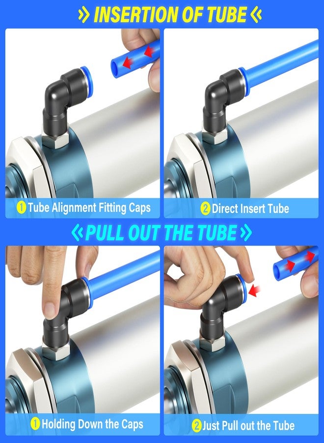 TAILONZ PNEUMATIC خرطوم هواء هوائي أزرق من تايلونز، قطر خارجي 10 مم، قطر داخلي 6.5 مم، مصنوع من البولي يوريثان، طول 10 أمتار (32.8 قدم). - Image 5