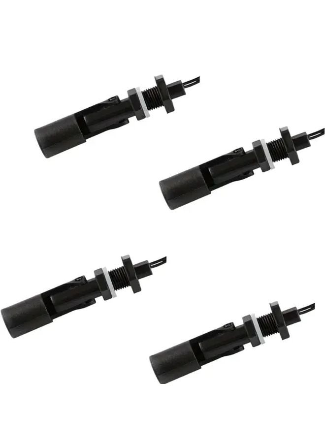 4 قطع من مفاتيح تعويم التحميل الجانبي من نوع منقار البط مع أقواس تركيب ذراع قابلة للتعديل لحساس مستوى مياه أحواض الأسماك والبرك - Image 2